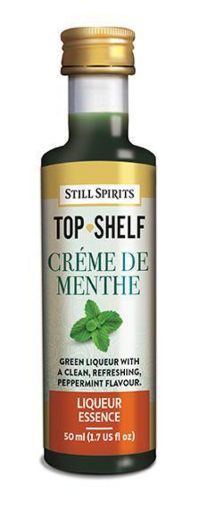 Top Shelf Creme de Menthe